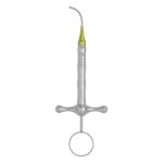 Medesy MTA Applicator Curved 1.0mm Int. Dia. Yellow 150mm