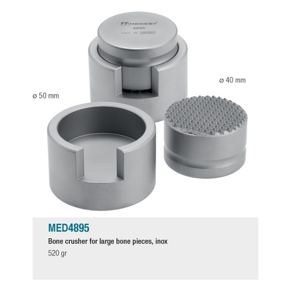 Medesy Bone Crusher 40mm Dia. 520gm