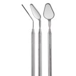 Medesy Mirrors Drop Shape Rhodium Coated (6)