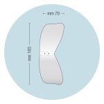 Medesy Photographic Mirror Occlusal No. 10 70mm x 165mm (WxL)