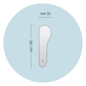Medesy Photographic Mirror Lingual No. 15 50mm x 140mm (WxL)