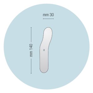 Medesy Photographic Mirror Lingual No. 16 30mm x 140mm (WxL)