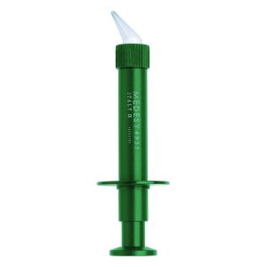 Medesy Elastomer Syringe Aluminium Green