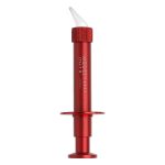 Medesy Elastomer Syringe Aluminium Red