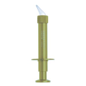 Medesy Elastomer Syringe Aluminium Yellow