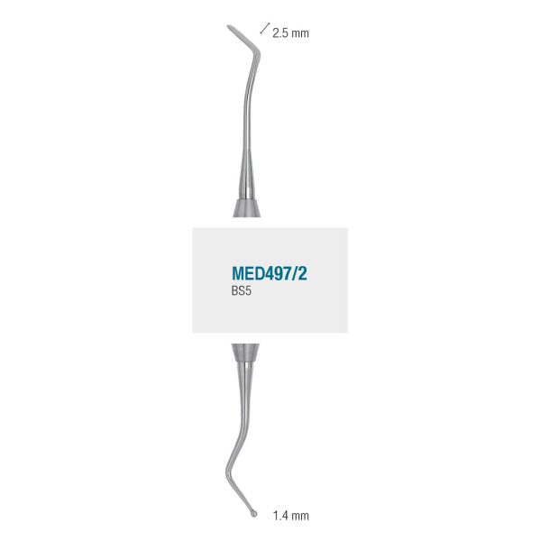 Medesy Composite Instrument No. BS5 2.5mm/1.4mm