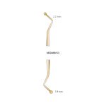 Medesy Composite Instrument No. 53 2.2mm/1.9mm TiN Titanium Nitride Coated