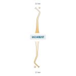 Medesy Composite Instrument No. 9T 2.0mm/2.5mm TiN Titanium Nitride Coated