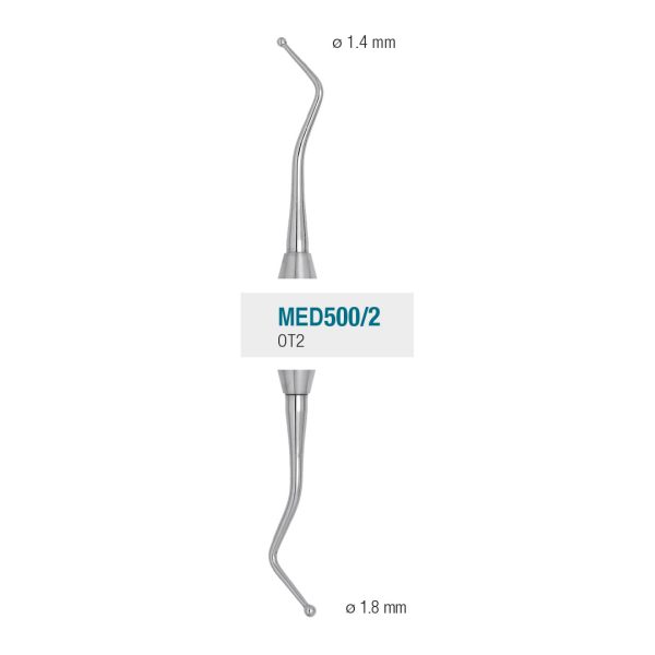 Medesy Burnisher No. OT2 1.4mm/1.8mm