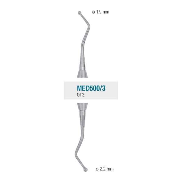 Medesy Burnisher No. OT3 1.9mm/2.2mm