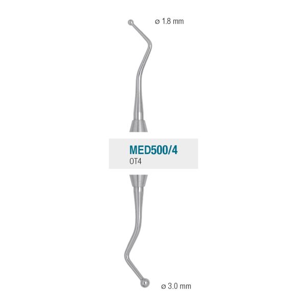 Medesy Burnisher No. OT4 1.8mm/3.0mm