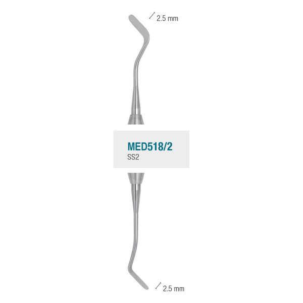Medesy Composite Instrument No. SS2 2.5mm/2.5mm