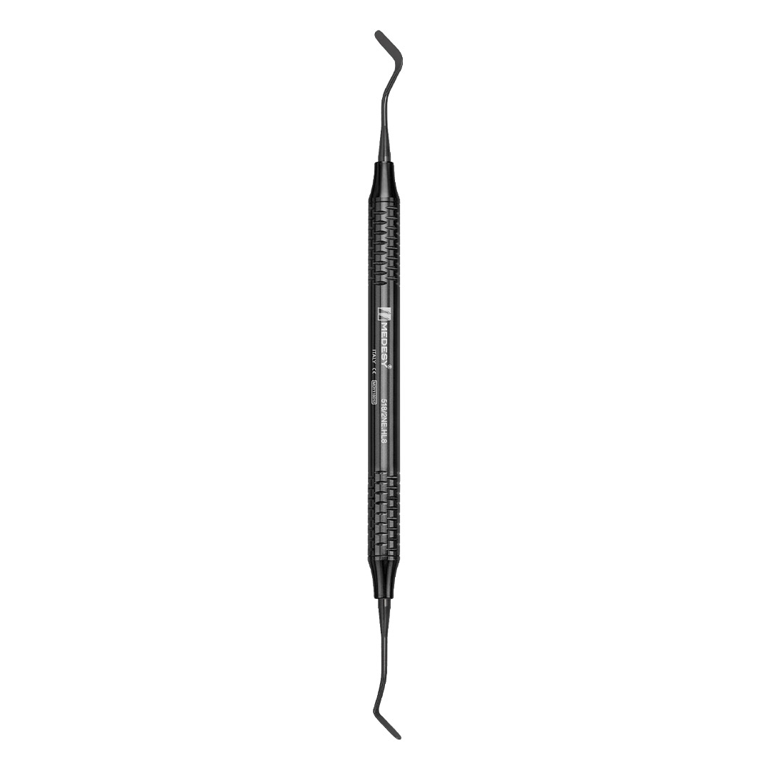 Medesy Composite Instrument No. SS2 2.5mm/2.5mm with 8mm Dia. Hollow Handle 120mm Nerissimo Line Medesy Composite Instrument No. SS2 2.5mm/2.5mm with 8mm Dia. Hollow Handle 120mm Nerissimo Line