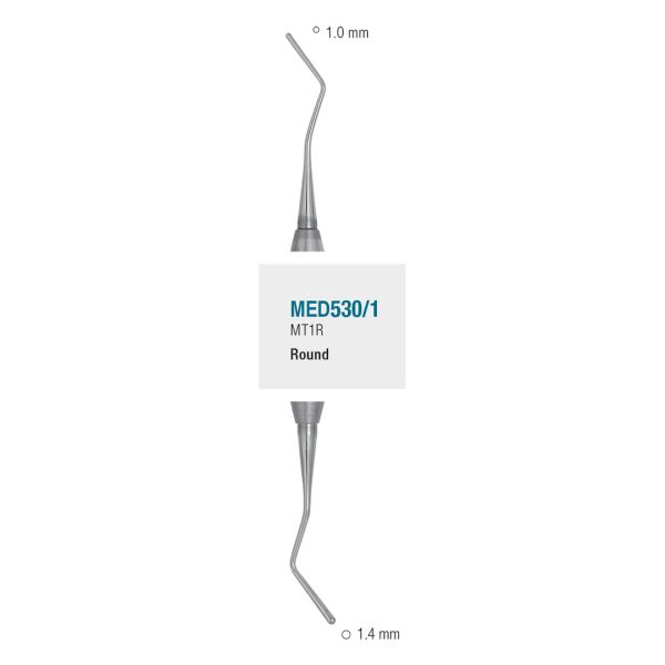 Medesy Burnisher No. MT1R 1.0mm/1.4mm Round
