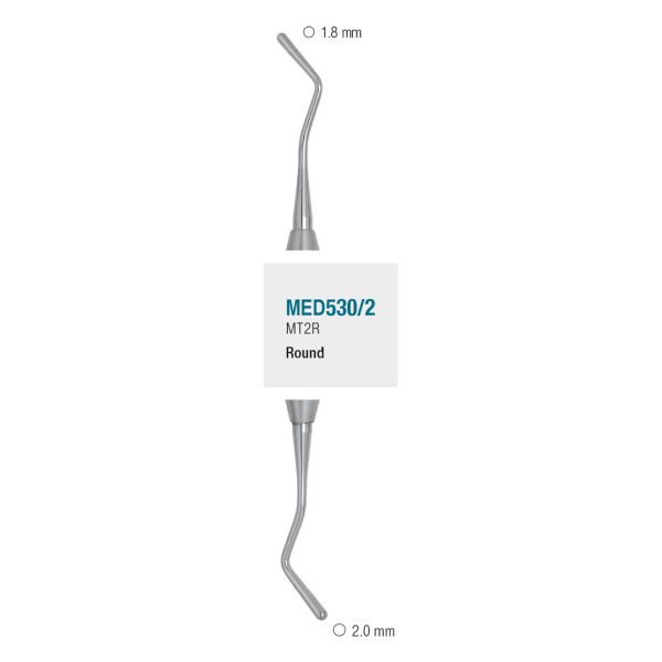 Medesy Burnisher No. MT2R 1.8mm/2.0mm Round