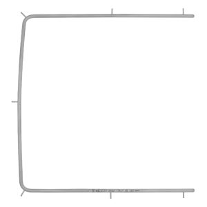 Medesy Rubber Dam Frame Young Large 140mm x 140mm