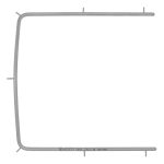 Medesy Rubber Dam Frame Young Medium 110mm x 110mm