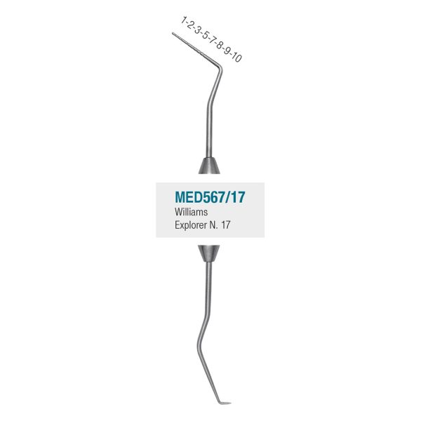 Medesy Periodontal Probe Williams Explorer No. 17