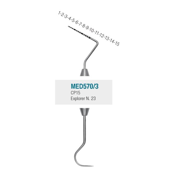 Medesy Periodontal Probe No. CP15 Explorer No. 23