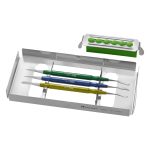 Medesy Ceramic Sculpting Instrument Greenstein No. 1 with Aluminium Handle Yellow