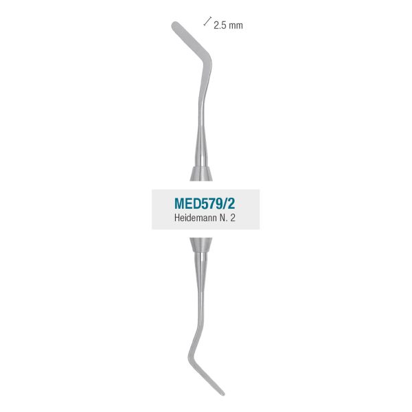 Medesy Composite Instrument Heidemann No. 2 2.5mm/2.5mm Standard