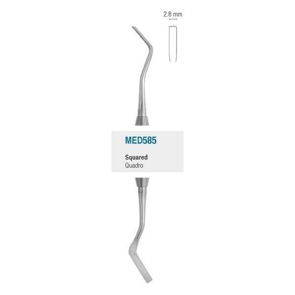 Medesy Gingival Cord Packer Squared Serrated 2.8mm