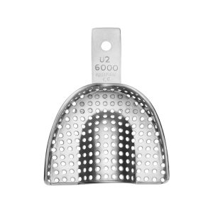 Medesy Impression Tray Stainless Steel Regular Perforated Rim Lock Extra Small Upper