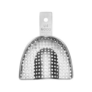 Medesy Impression Tray Stainless Steel Regular Perforated Rim Lock Medium Upper