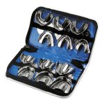 Medesy Impression Tray Stainless Steel Anatomic Solid Rim Lock Kit