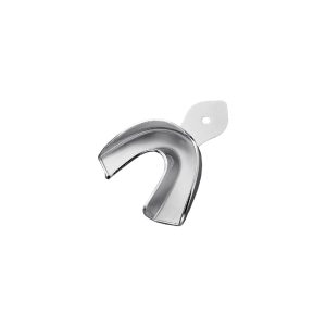 Medesy Impression Tray Stainless Steel Anatomic Solid Rim Lock Extra Large Lower