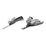 Medesy Impression Tray Stainless Steel Edentulous Perforated Rimless Kit