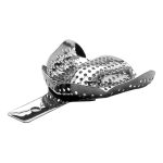 Medesy Impression Tray Stainless Steel Edentulous Perforated Rimless Extra Extra Small Upper