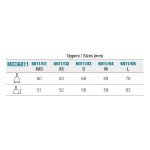 Medesy Impression Tray Stainless Steel Edentulous Perforated Rimless Extra Extra Small Upper