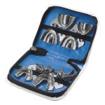Medesy Impression Tray Stainless Steel Orthodontic Children's Perforated Rim Lock Kit