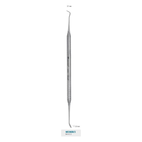 Medesy Carver Cleoid-Discoid No. W-A-C-D 2.1mm/2.6mm