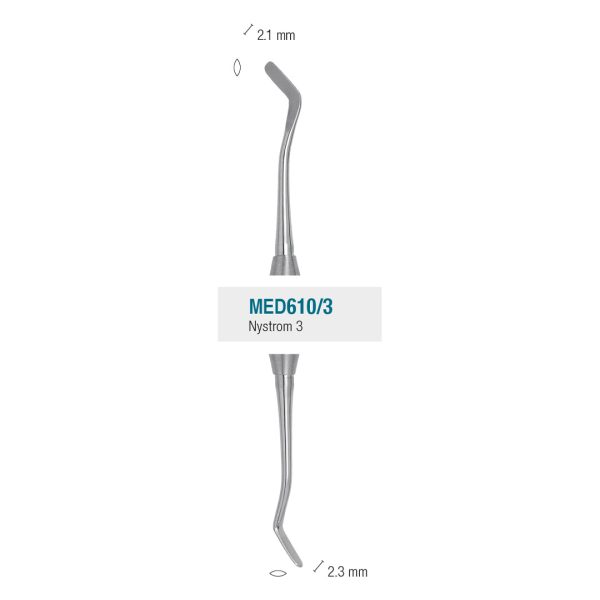 Medesy Carver Nystrom No. 3 2.1mm/2.3mm