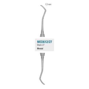 Medesy Enamel Instrument Margin Trimmer Black No. 27 1.3mm Mesial