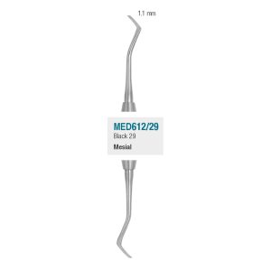 Medesy Enamel Instrument Margin Trimmer Black No. 29 1.1mm Mesial