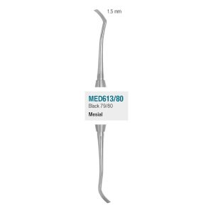 Medesy Enamel Instrument Margin Trimmer Black No. 79-80 1.5mm Mesial