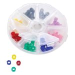 Medesy Colour Code Instrument ID Rings Silicone Assorted Colours (120)