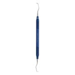 Medesy Curette Gracey No. 5-6 with 8mm Dia. Hollow Aluminium Handle Blue