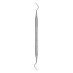 Medesy Curette Gracey No. 9-10 with 8mm Dia. Hollow Aluminium Handle Silver