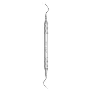 Medesy Curette Gracey No. 9-10 with 8mm Dia. Hollow Aluminium Handle Silver