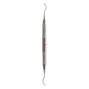 Medesy Curette Gracey No. 3-4 with 8mm Dia. Solid Handle with Red Ring