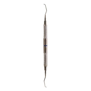 Medesy Curette Gracey No. 5-6 with 8mm Dia. Solid Handle with Blue Ring