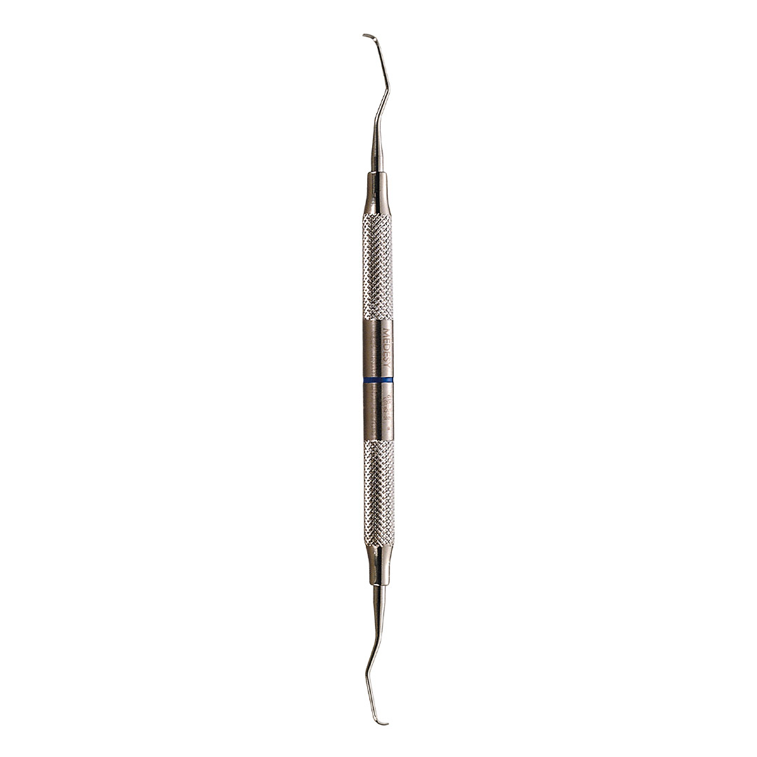 Medesy Curette Gracey No. 5-6 with 8mm Dia. Solid Handle with Blue Ring Medesy Curette Gracey No. 5-6 with 8mm Dia. Solid Handle with Blue Ring