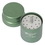 Medesy Endodontic Storage Box Aluminium 48mm Dia. 62mm (H) Green