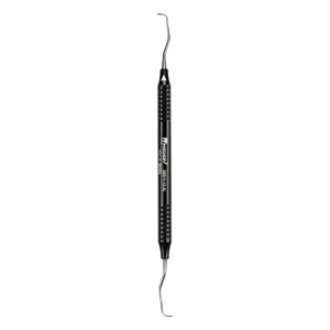 Medesy Curette Gracey No. 11-12 with 8mm Dia. Solid Aluminium Handle Black