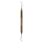 Medesy Curette Gracey No. 13-14 with 8mm Dia. Solid Aluminium Handle Brown