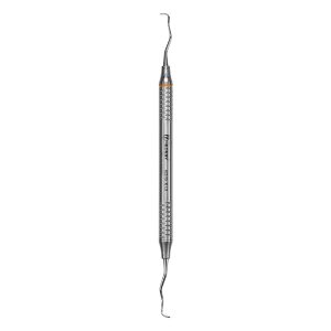 Medesy Curette Gracey No. 15-16 with 8mm Dia. Hollow Aluminium Handle with Orange Ring